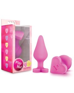 Blush Play With Me Naughty Candy Heart Be Mine Plug