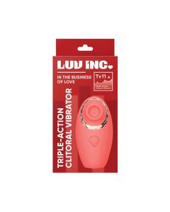 Luv Inc. Triple - Action Clitoral Vibrator