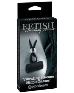 Fetish Limited Edition Fantasy Vibrating Silicone Nipple Lassos